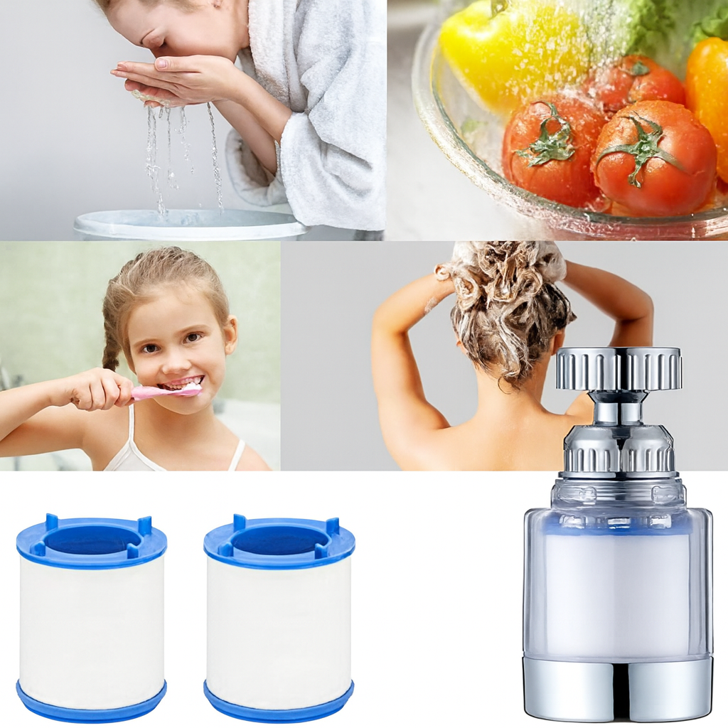 Gonzare™ Filtreli 360° Döner Musluk Başlığı